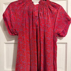 Rungolee silk blouse size medium